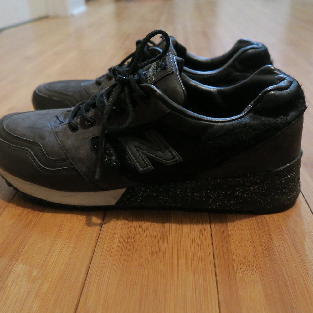 New Balance 575 Limited Edition Black Fur M575jbf - Gem